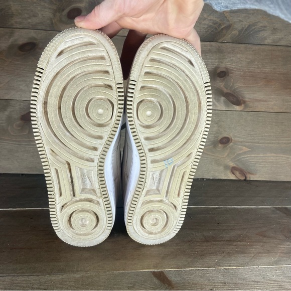 Nike Air Force one Womens size 6.5 shoes white leather low top sneakers - Picture 7 of 8